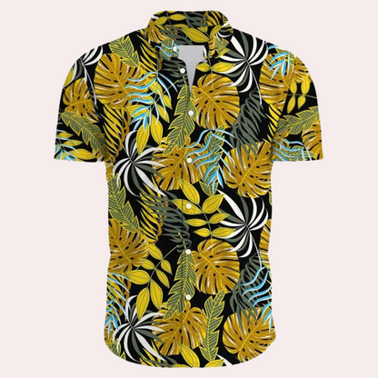 Conrad - Floral Polo - Boho - Licht Hoorwaardige kwaliteit  - Ideaal voor de zomer