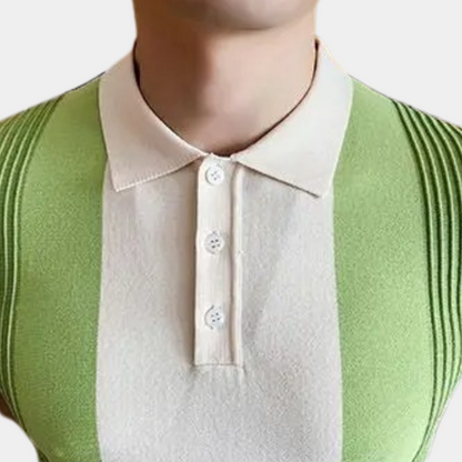 Eduart - Gestreept poloshirt - Elegant - Licht Hoorwaardige kwaliteit  - Voor dagelijks gebruik