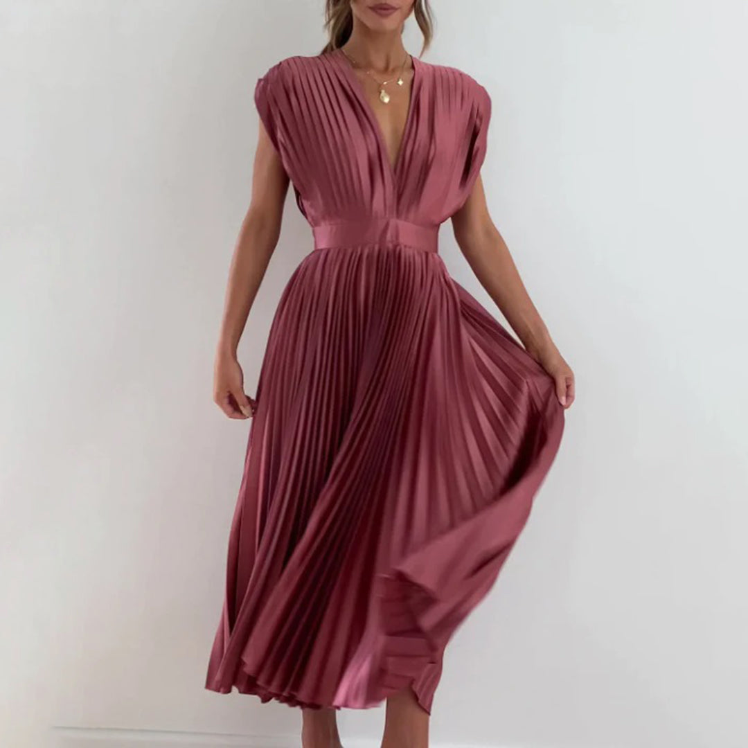 Jacqueline - Maxi Jurk - Elegante - Luxe Materiaal - Formele Gelegenheden