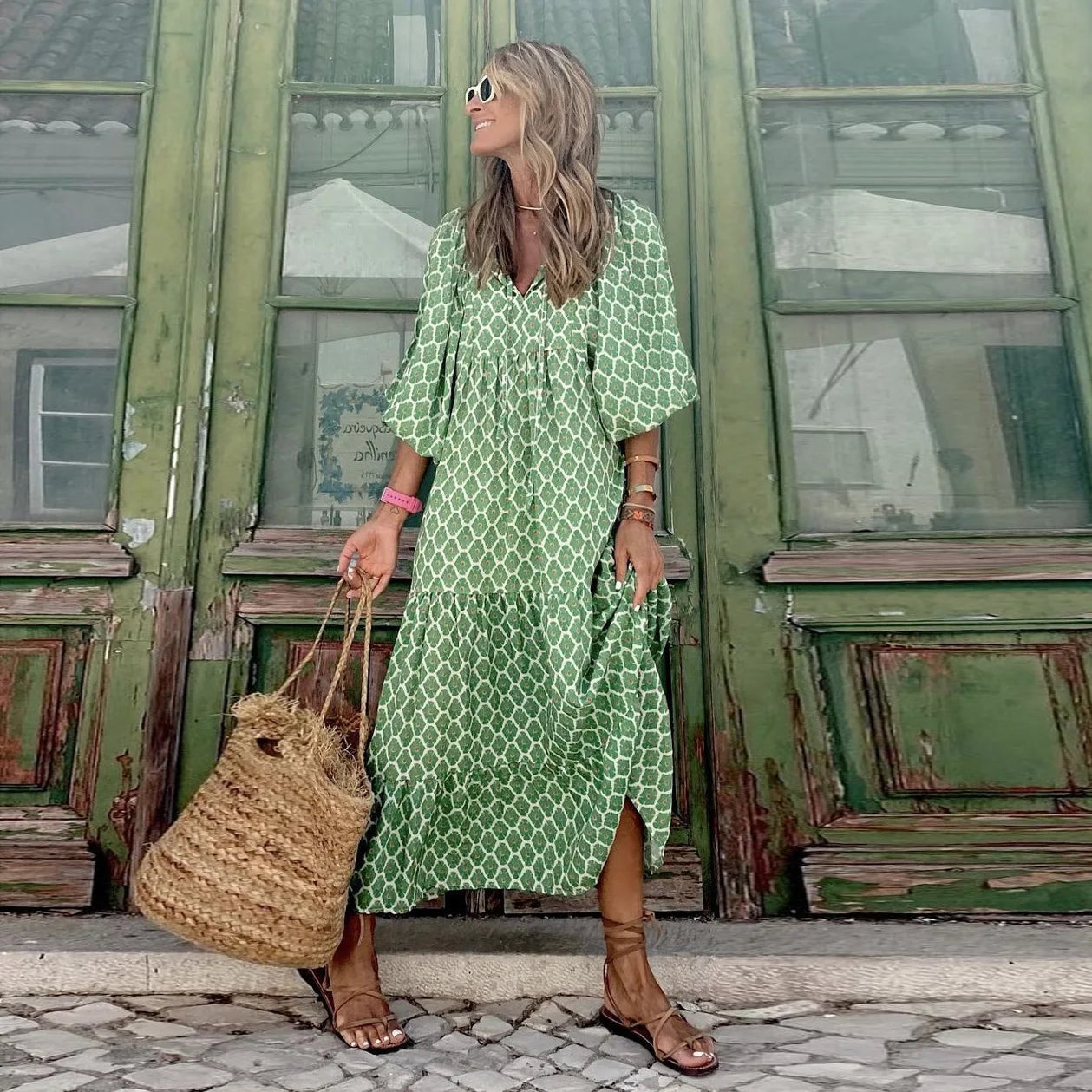 Dorothy - Maxi Jurk - Boho - Formele Stijl van hoge kwaliteit - Ideaal voor de zomer