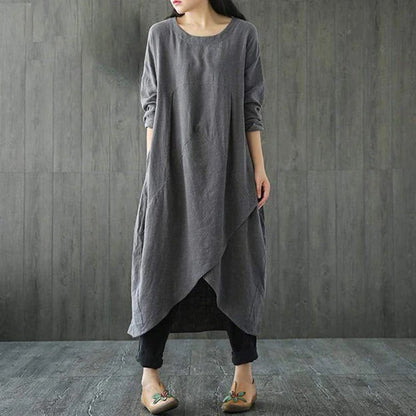 Xenia - Oversized-Jurk - Casual - Licht Formele Stijl - Voor dagelijks gebruik