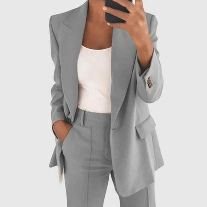 Emely - Damesblazer - Chic/Elegant - Hoogwaardig Prestatieweefsel - Formele Gelegenheden