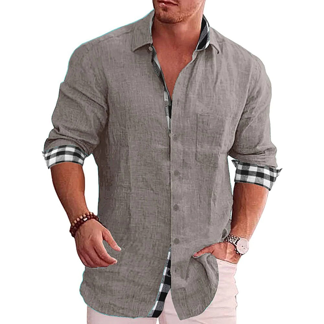 Dirk - Heren Overhemd - Casual - Formele Stijl - Ideaal voor de Zomer