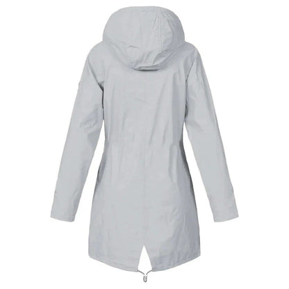 Casual Warme Fleece Regenjas met Capuchon voor Dames | Perfect voor Buitenactiviteiten