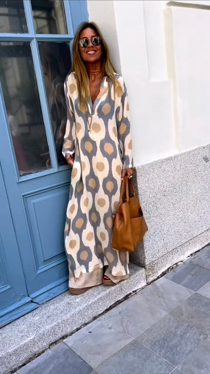 Lorlie - Maxi Jurk - Boho - Formele Stijl van hoge kwaliteit  - Casual Maxi Jurk