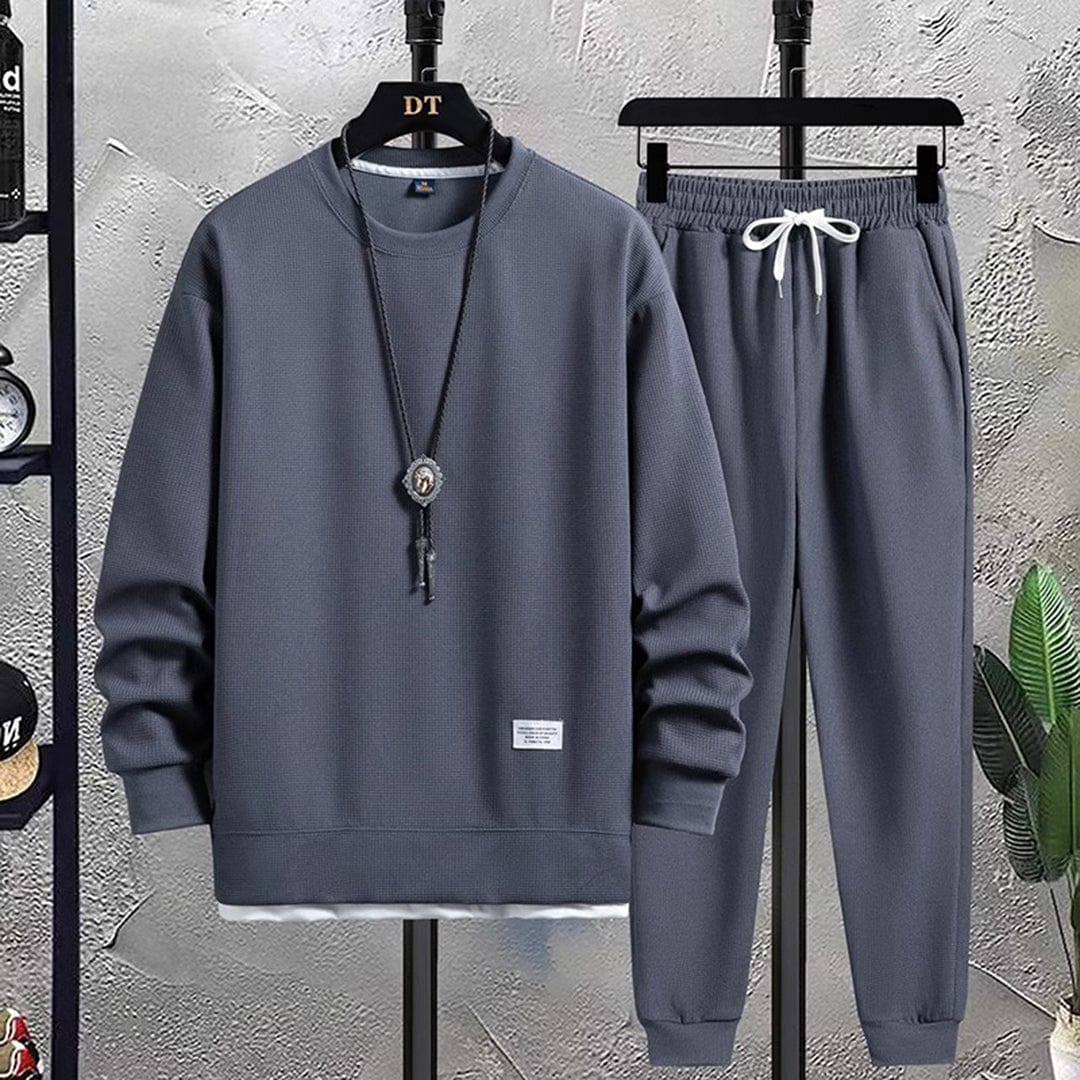 Wilco - Heren Joggerset - Casual - Formele Stijl - Ideaal voor Dagelijks Comfort