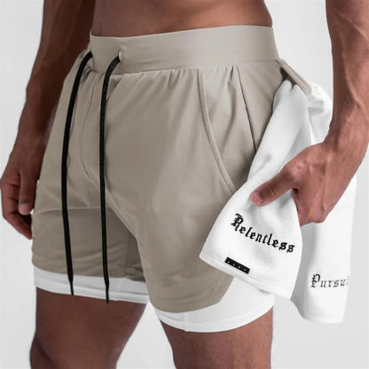 Fredie - Sportshorts - Sporty/Athleisure - Hoogwaardig Prestatieweefsel - Dagelijks Gebruik