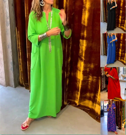 Lynette - Maxi Jurk - Boho - Formele Stijl van hoge kwaliteit - Dagelijks Gebruik