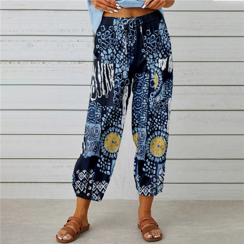 Nariah - Losse broek - Boho - Hoge kwaliteit Hoorwaardige kwaliteit  - Ideaal voor de zomer