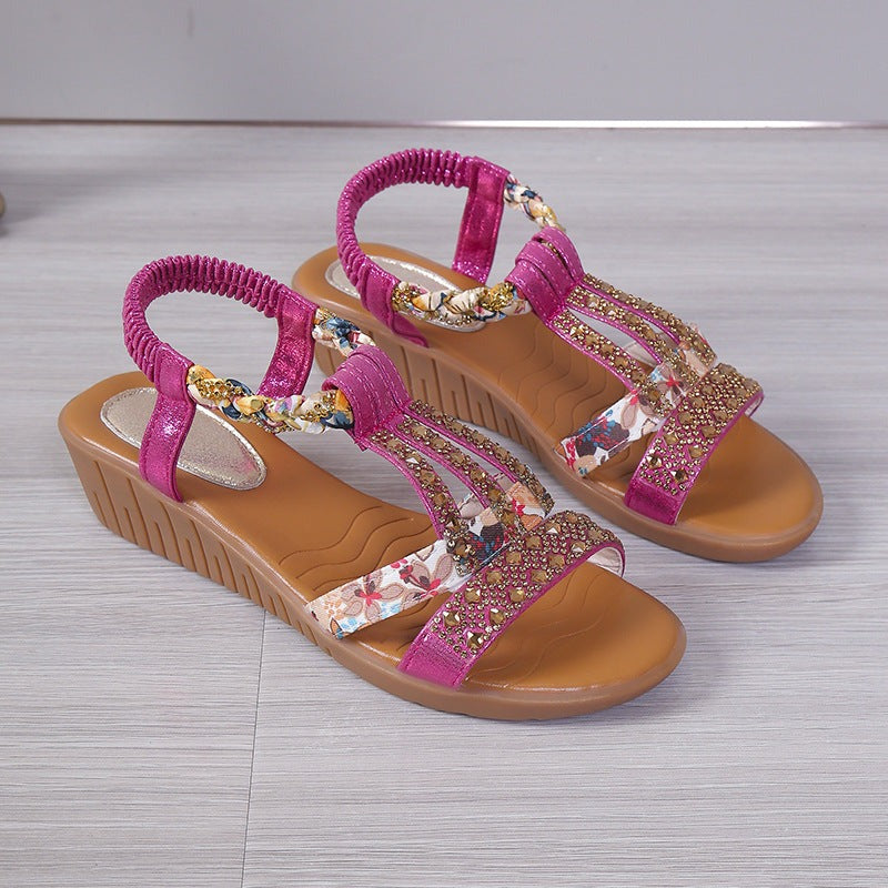 Laney - Sandalen met Open Teen - Chic - Leder - Voor formele gelegenheden