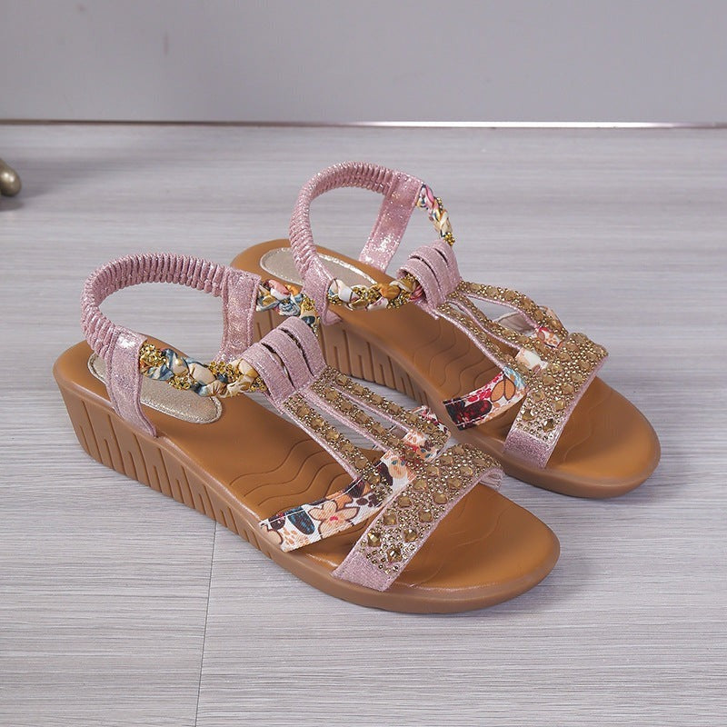 Laney - Sandalen met Open Teen - Chic - Leder - Voor formele gelegenheden