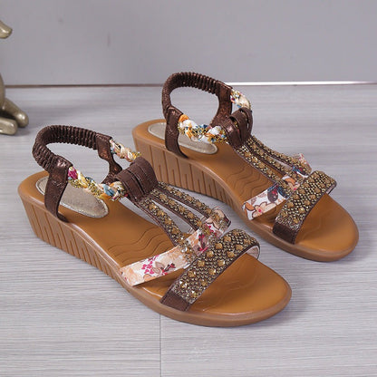 Laney - Sandalen met Open Teen - Chic - Leder - Voor formele gelegenheden