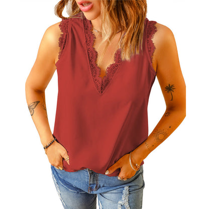 Kaleigh - V-hals Blouse - Chic - Licht Formele Stijl - Ideaal voor de zomer