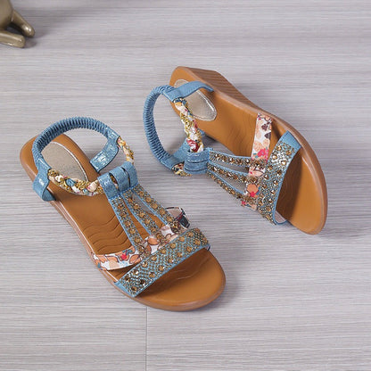 Laney - Sandalen met Open Teen - Chic - Leder - Voor formele gelegenheden