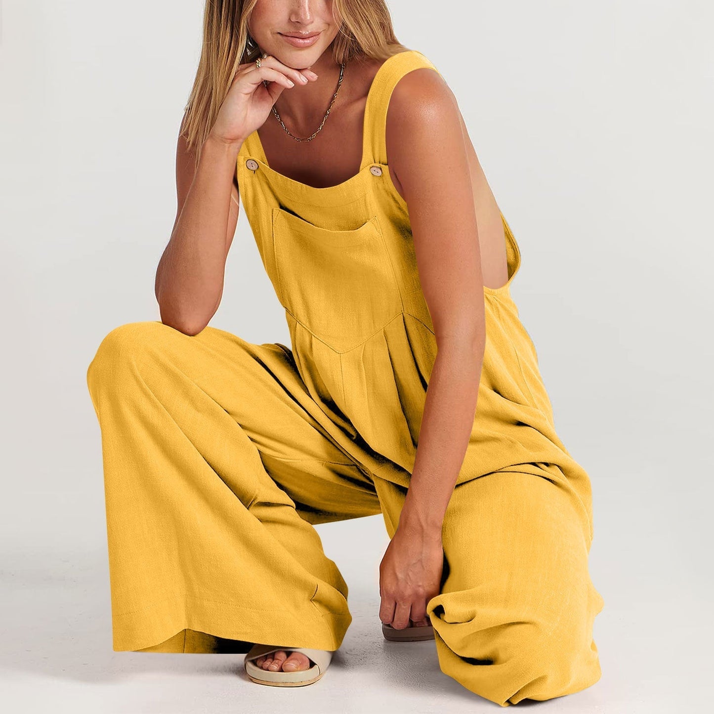 Monique - Jumpsuit - Casual - Hoogwaardig Hoorwaardige kwaliteit  - Perfect voor casual dagen