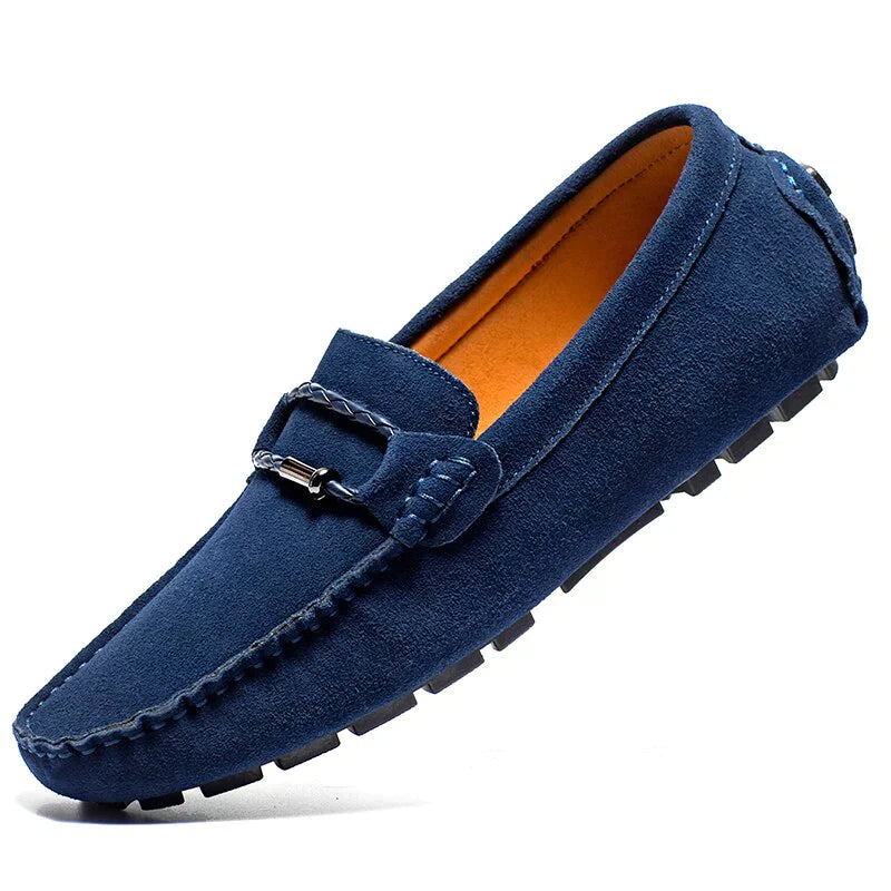 Brando - Loafer voor heren - Klassiek - Suede - Voor formele gelegenheden