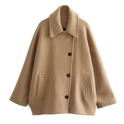 Zwarte Trenchcoat Stijl Modejas voor Dames | Ideaal voor Herfst/Winter