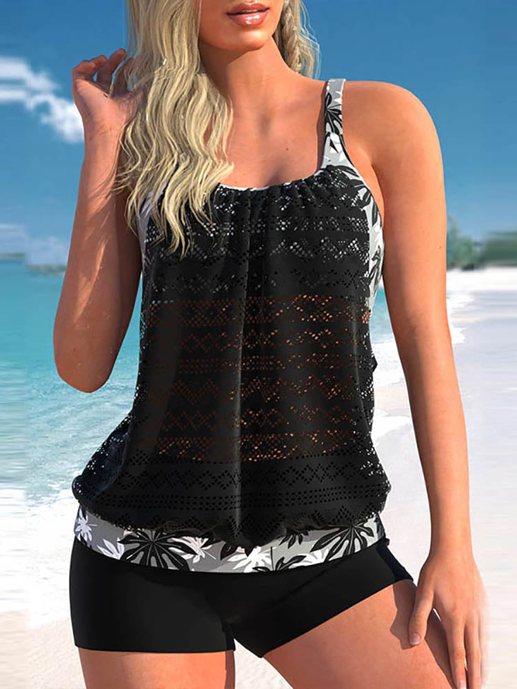 Sue - Tankini set - Chic - Licht Formele Stijl - Ideaal voor de zomer