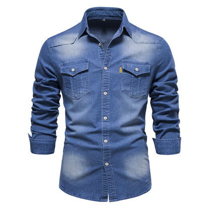 Clarkson - Overhemd - Casual - Denim - Perfect voor casual dagen