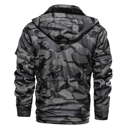 Warme Army Winterjas met Fleece Binnenvoering voor Heren | Perfect voor Outdoor Activiteiten