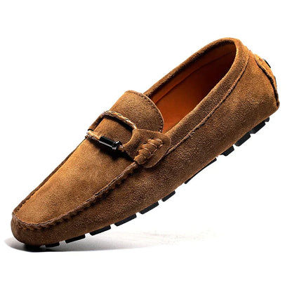 Brando - Loafer voor heren - Klassiek - Suede - Voor formele gelegenheden