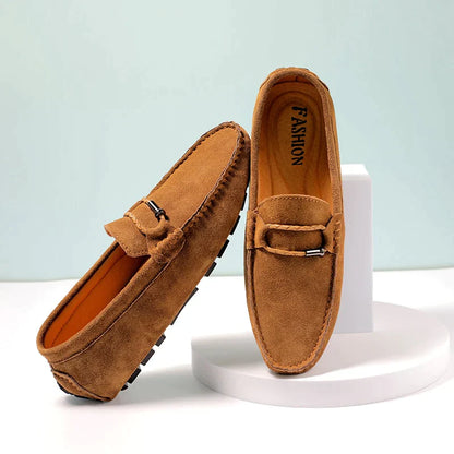 Brando - Loafer voor heren - Klassiek - Suede - Voor formele gelegenheden