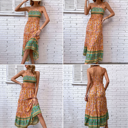 Ginger - Maxi Jurk - Boho - Formele Stijl - Ideaal voor de zomer