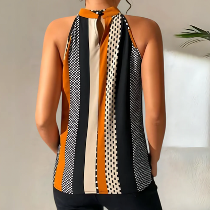 Cailyn - Gestreepte blouse - Elegante - Licht Formele Stijl - Ideaal voor de zomer