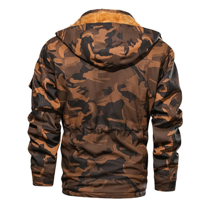 Warme Army Winterjas met Fleece Binnenvoering voor Heren | Perfect voor Outdoor Activiteiten