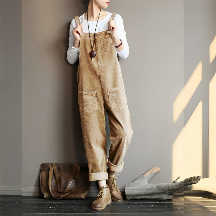 Carol - Retro overall - Casual - Corduroy - Ideaal voor de lente