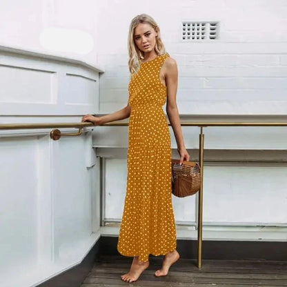 Aseline - Maxi Jurk - Vrijetijd - Formele Stijl van hoge kwaliteit - Perfect voor casual dagen