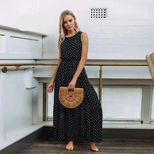 Aseline - Maxi Jurk - Vrijetijd - Formele Stijl van hoge kwaliteit - Perfect voor casual dagen