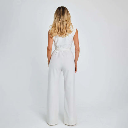 Hanneke - Jumpsuit voor Dames - Elegante - Veelzijdig ontwerp - Zakelijke uitstraling