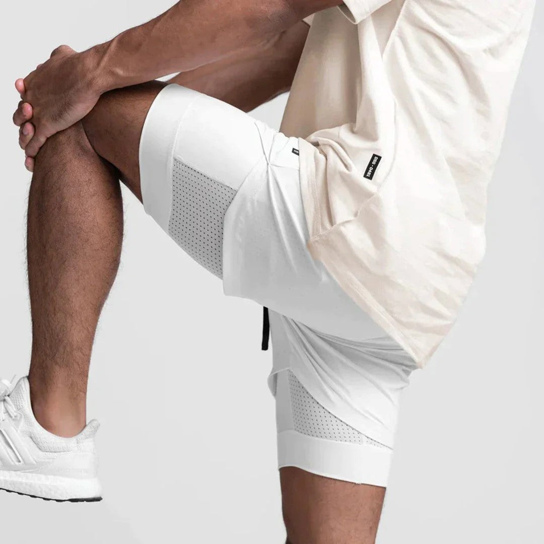 Fredie - Sportshorts - Sporty/Athleisure - Hoogwaardig Prestatieweefsel - Dagelijks Gebruik