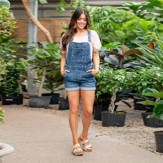 Geosha - Jumpsuit - Klassiek - Denim - Voor dagelijks gebruik