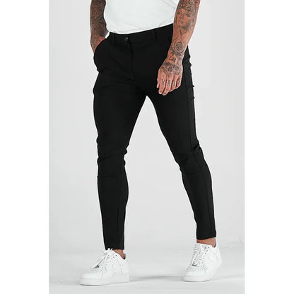 Casual Katoenen Slim Fit Broek voor Heren | Perfect voor Alle Seizoenen