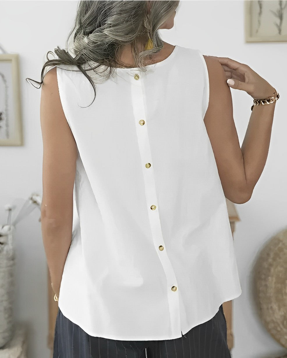 Ferlisha - Mouwloos Shirt - Casual - LichtHoorwaardige kwaliteit  - Ideaal voor de zomer