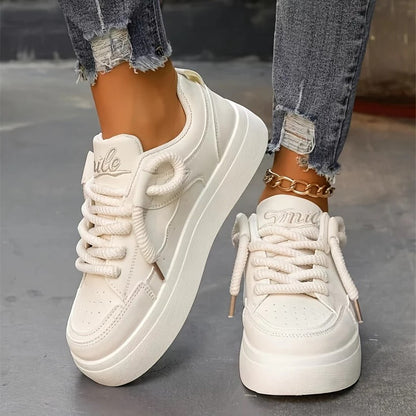 Casual Casual Sneakers in Effen Kleur voor Dames | Perfect voor Casual Dagen