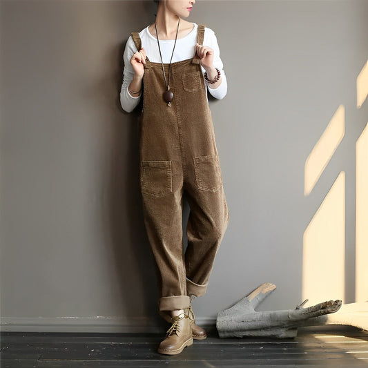 Carol - Retro overall - Casual - Corduroy - Ideaal voor de lente