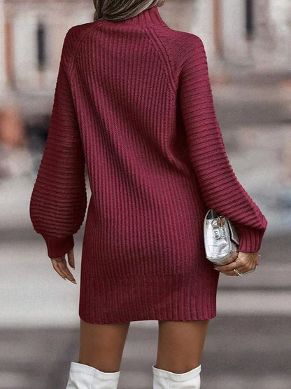 Kunigonde - Sweater Dress - Chic - Licht Hoorwaardige kwaliteit  - Perfect voor casual dagen