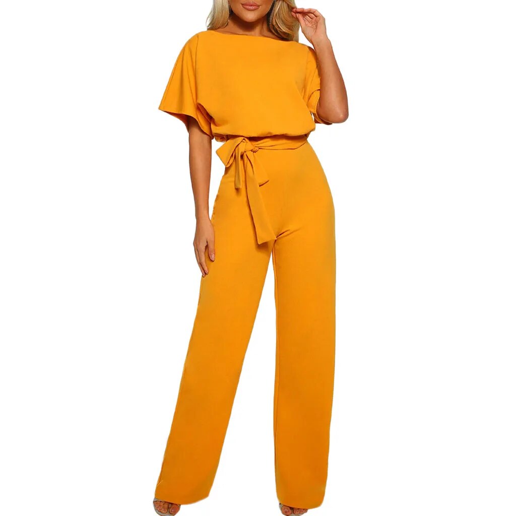 Fatim - Jumpsuit - Casual- Lichte Formele Stijl - Ideaal Voor Feestjes