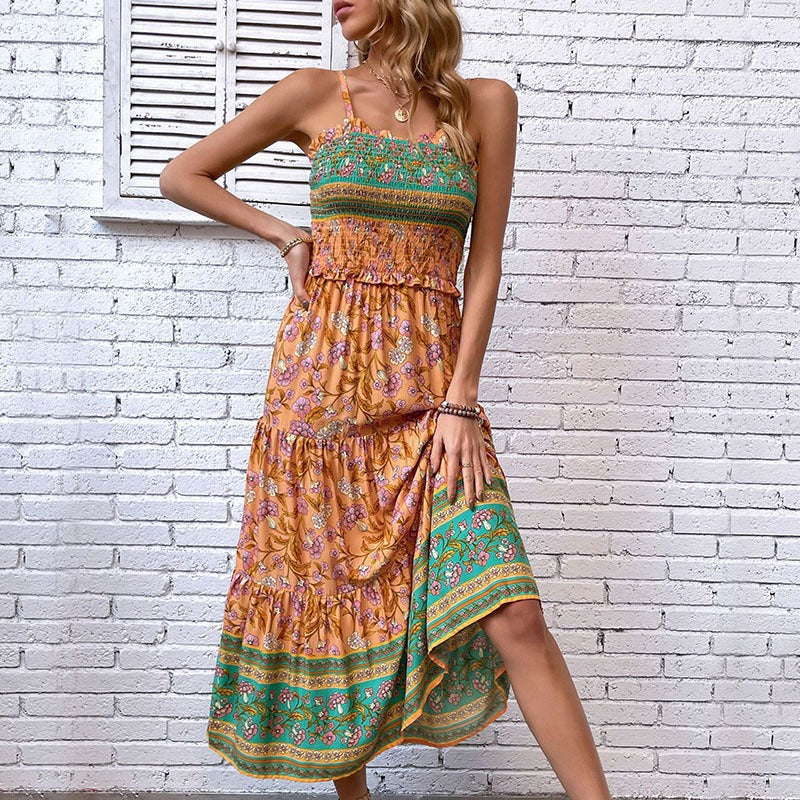 Ginger - Maxi Jurk - Boho - Formele Stijl - Ideaal voor de zomer