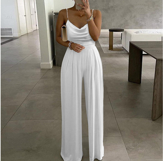 Coleen - Losse jumpsuit - Elegant - Licht Hoorwaardige kwaliteit  - Ideaal voor de zomer