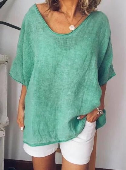 Kerri - Oversized T-shirt - Casual - Formele Stijl - Ideaal voor dagelijks gebruik