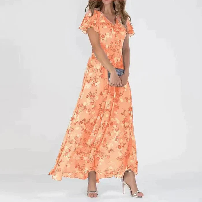 Ledora - Florale Maxi Dress - Elegant - Ideaal voor de zomer