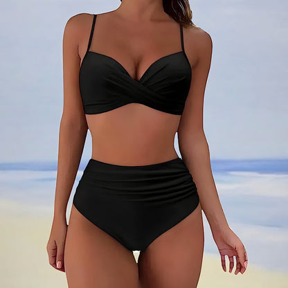 Jazzlyn - Bikini met hoge taille - Casual -  Licht Formele Stijl - Zwemmen