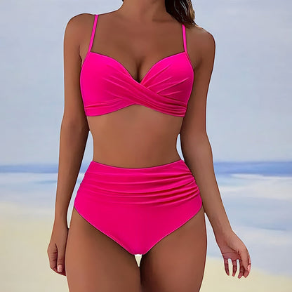 Jazzlyn - Bikini met hoge taille - Casual -  Licht Formele Stijl - Zwemmen