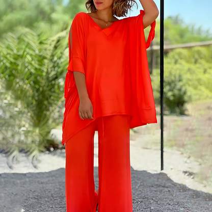 Imani - Outfit Set - Elegante - Licht Formele Stijl - Ideaal voor de zomer