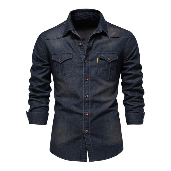 Clarkson - Overhemd - Casual - Denim - Perfect voor casual dagen