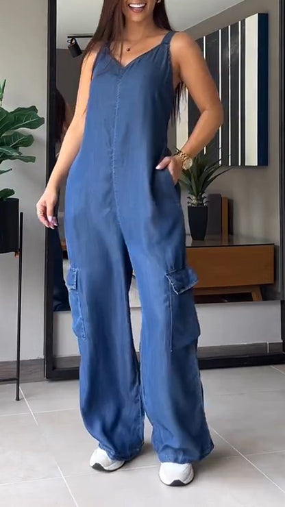 Ombeline - Jumpsuit - Elegant - Licht Hoorwaardige kwaliteit  - Ideaal voor de zomer